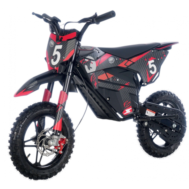 Kids 800w 36v Electric Dirt Bike 10/10 - Red