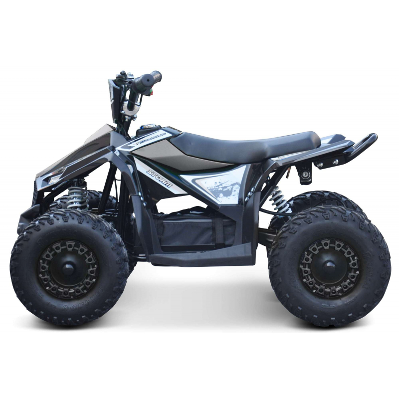 Renegade Ranger 1100w 48v Electric Kids Quad Bike - Black