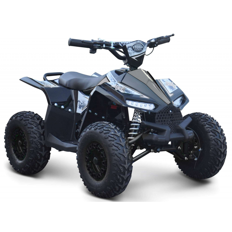Renegade Ranger 1100w 48v Electric Kids Quad Bike - Black