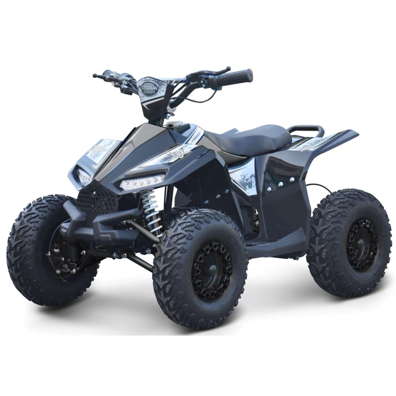 Renegade Ranger 1100w 48v Electric Kids Quad Bike - Black