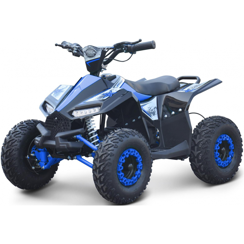 Renegade Ranger 1100w 48v Electric Kids Quad Bike - Blue