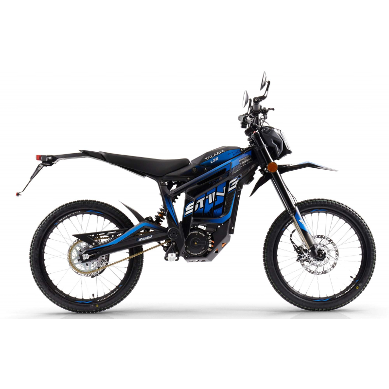 Talaria Sting L35 Electric MX Road Legal Dirt Bike - Black / Blue