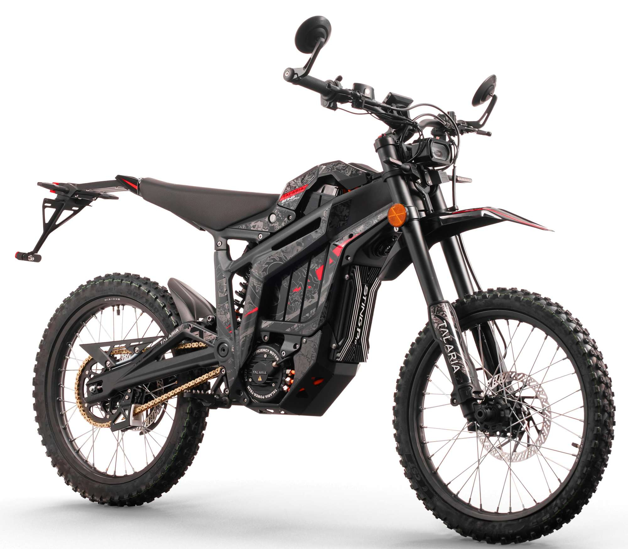 Talaria Sting Pro Electric Dirt Bike - Black / Red | Quads 4 Kids