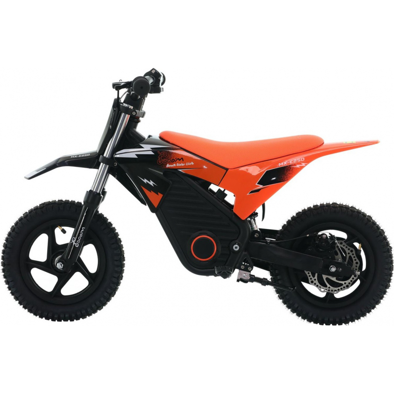 Warrior E-250 Kids Electric 250w Dirt Bike 12/12 - Orange