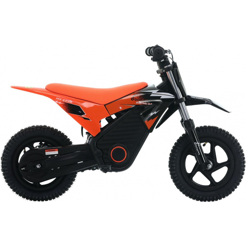 Warrior E-250 Kids Electric 250w Dirt Bike 12/12 - Orange