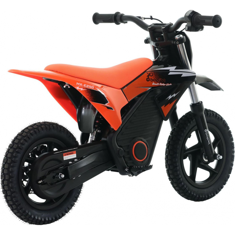 Warrior E-250 Kids Electric 250w Dirt Bike 12/12 - Orange