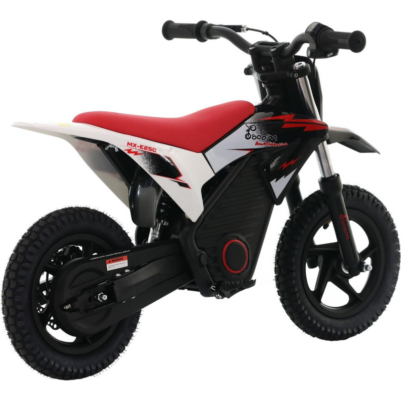 Warrior E-250 Kids Electric 250w Dirt Bike 12/12 - White