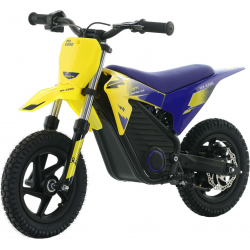 Warrior E-250 Kids Electric 250w Dirt Bike 12/12 - Yellow