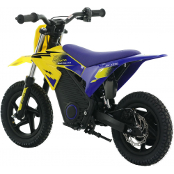 Warrior E-250 Kids Electric 250w Dirt Bike 12/12 - Yellow